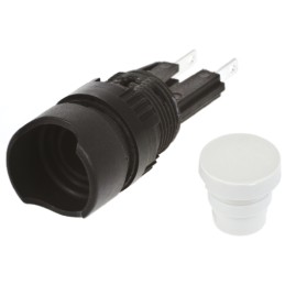 1 pcs - APEM Panel Mount Indicator, 16mm Mounting Hole Size, Solder Tab Termination