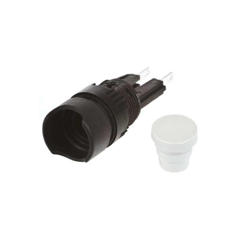 1 pcs - APEM Panel Mount Indicator, 16mm Mounting Hole Size, Solder Tab Termination