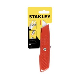 1 pcs - Stanley Safety Knife with Straight Blade, Retractable