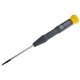 1 pcs - CK Slotted Precision Screwdriver, 1.8 mm Tip, 60 mm Blade, 157 mm Overall