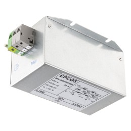 1 pcs - EPCOS, B84142B*R000 25A 250 V ac/dc 60Hz, Screw Mount EMC Filter, Terminal Block, Single Phase