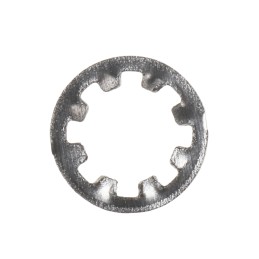 1 Bag of 100 - A2 304 Stainless Steel Internal Tooth Shakeproof Washer, M6, DIN 6797J