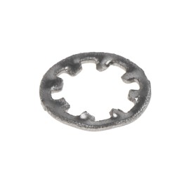 1 Bag of 100 - A2 304 Stainless Steel Internal Tooth Shakeproof Washer, M6, DIN 6797J