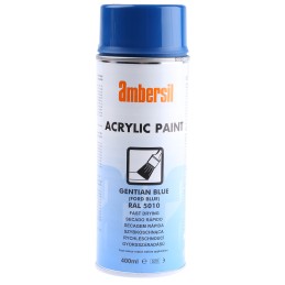1 pcs - Ambersil 400ml Blue Gloss Spray Paint
