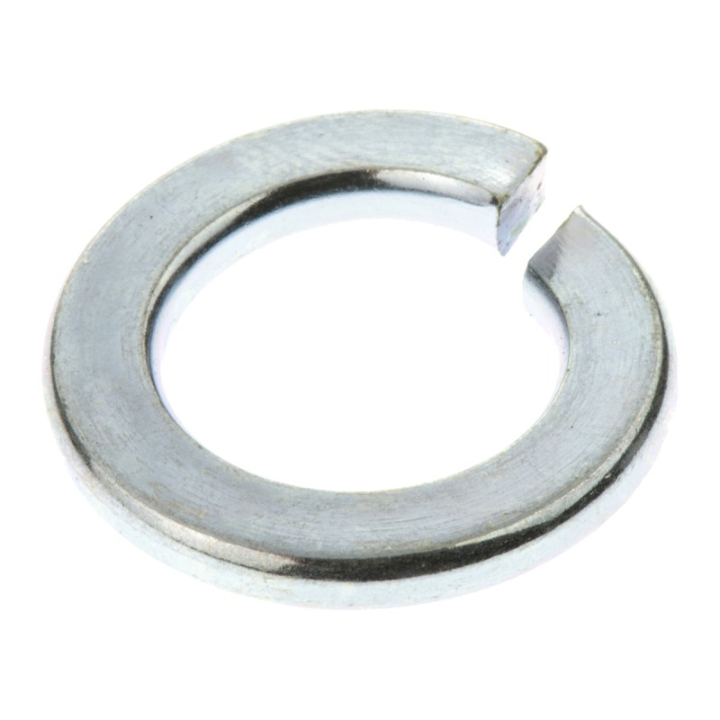 1 Bag of 100 - ZnPt steel 1 coil spring washer,M12