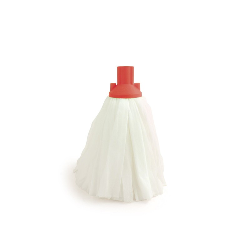 1 pcs - RS PRO 28.5cm Red Mop Head for use with Handle Code:2187727