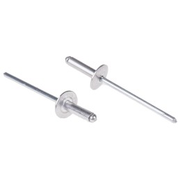 1 Bag of 100 - POP Aluminium Blind Rivet, 3.2mm