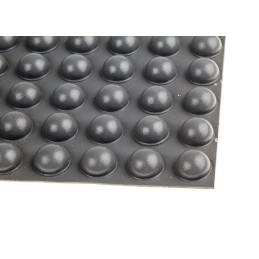 1 Bag of 64 - RS PRO Hemispherical PUR Self Adhesive Feet, 15.7mm diameter x 7.9mm height