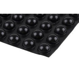 1 Bag of 64 - RS PRO Hemispherical PUR Self Adhesive Feet, 15.7mm diameter x 7.9mm height