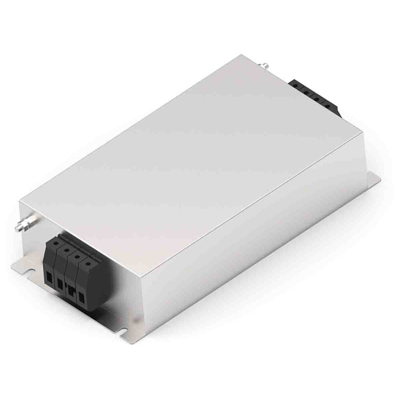 1 pcs - TE Connectivity, KEV 20A 440 V ac 50/60Hz, Chassis Mount EMI Filter, Terminal Block 3 Phase