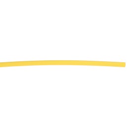 5 pcs - RS PRO Heat Shrink Tubing, Yellow 2.4mm Sleeve Dia. x 1.2m Length 2:1 Ratio