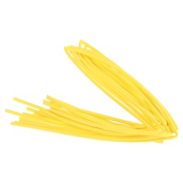 5 pcs - RS PRO Heat Shrink Tubing, Yellow 2.4mm Sleeve Dia. x 1.2m Length 2:1 Ratio