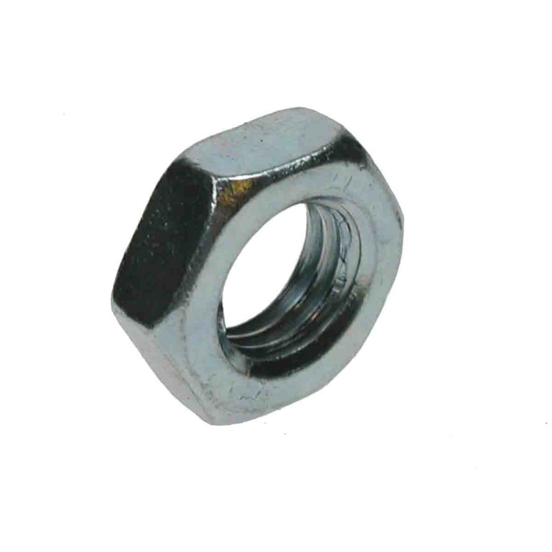 1 Bag of 100 - RS PRO, Zinc Plated Steel Hex Nut, DIN 439B, M5