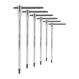 1 pcs - Facom 6 piece T Shape Metric Hex Key Set, 2.5 mm, 3 mm, 4 mm, 5 mm, 6 mm, 8 mm