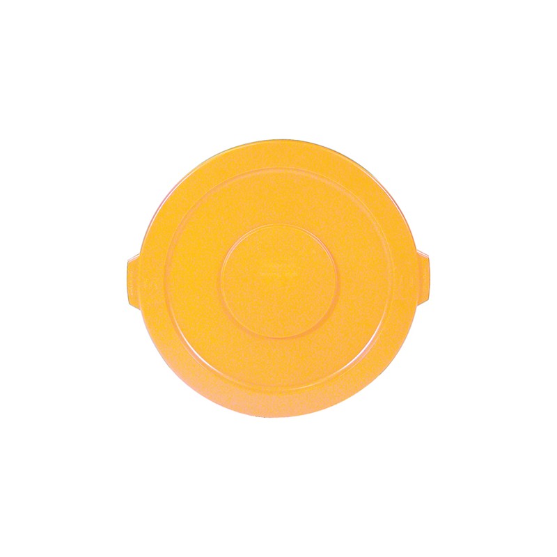 1 pcs - Rubbermaid Commercial Products 565mm Yellow PE Bin Lid for 2632 Container, 41mm