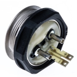 1 pcs - Schurter MCS 19 Series Illuminated Push Button Switch, Momentary, Panel Mount, 19mm Cutout, SPST, Green LED, 48V dc