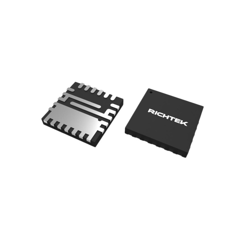 1 pcs : RT6338CGQUF - IC REG DL BUCK/LNR 500KHZ 23QFN