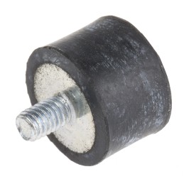 1 Bag of 8 - RS PRO M4 Anti Vibration Mount, Male to Female Bobbin with 16.19kg Compression Load