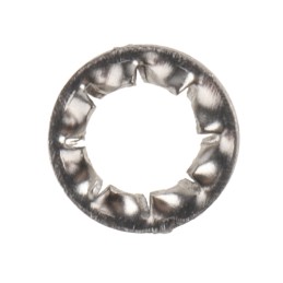 1 Bag of 100 - A4 316 Stainless Steel Internal Tooth Shakeproof Washer, M4, DIN 6798J
