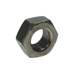 1 Bag of 100 - RS PRO, Plain Hex Nut, DIN 934, M10