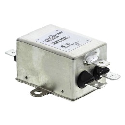 1 pcs - Schaffner, FN332 6A 250 V ac 0 - 400Hz, Chassis Mount EMI Filter, Fast-On, Single Phase