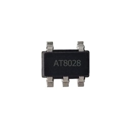 1 pcs : AT8028 - 1.5A 2MHZ 5.5V SYNCHRONOUS BUCK