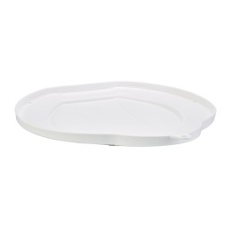 1 pcs - Plastic White Bucket Lid