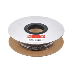 1 Reel of 6 M - RS PRO Heat Shrink Tubing, Black 12.7mm Sleeve Dia. x 6m Length 2:1 Ratio