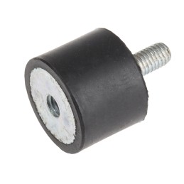 1 Bag of 8 - RS PRO M5 Anti Vibration Mount, Male to Female Bobbin with 17.18kg Compression Load