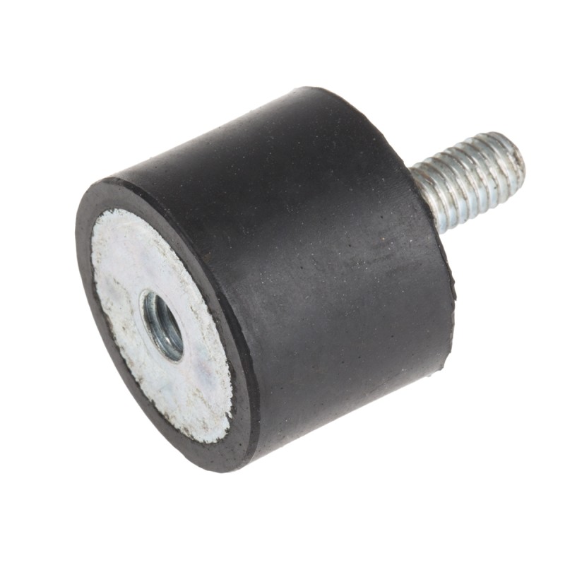 1 Bag of 8 - RS PRO M5 Anti Vibration Mount, Male to Female Bobbin with 17.18kg Compression Load