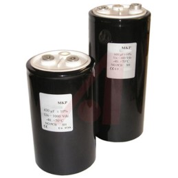 5 pcs - KEMET 600μF Polymer Capacitor 900V dc, Screw Mount - C44UOGQ6600F8SK