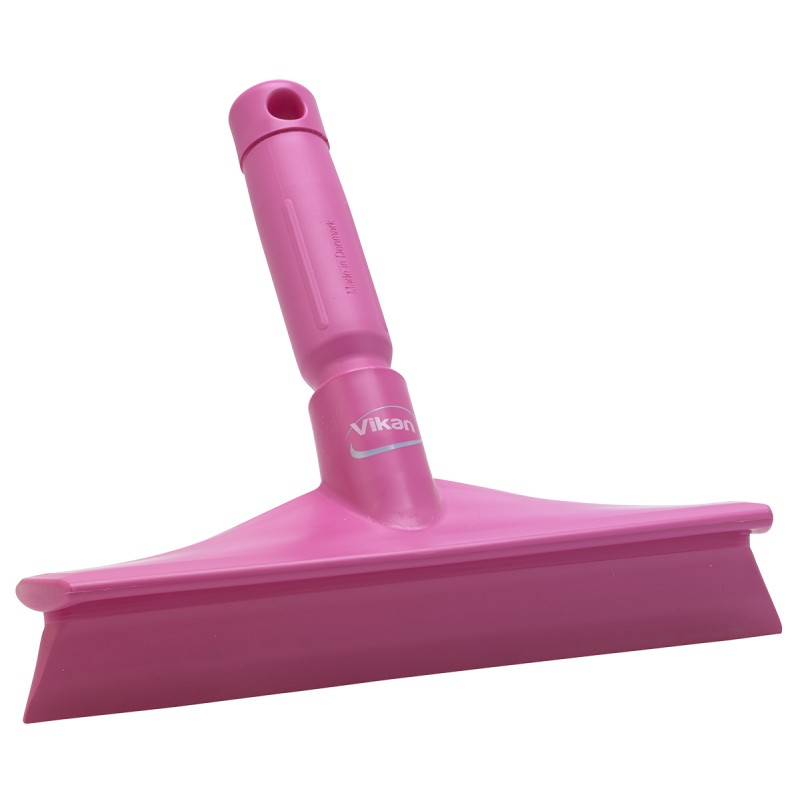 1 pcs - Vikan Pink Squeegee, 104mm x 245mm x 50mm, for Food Preparation Surfaces