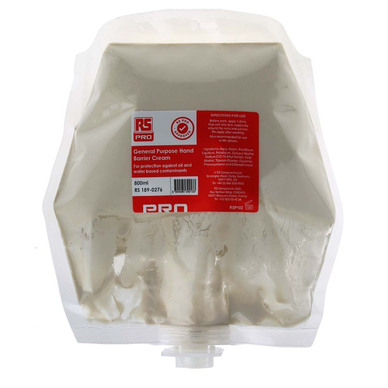 1 pcs - RS PRO General Purpose Barrier Cream - 800 ml Pouch