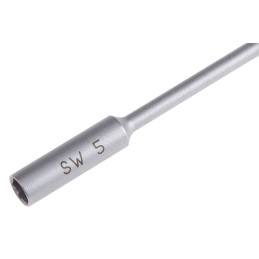 1 pcs - Wera Hexagon Nut Driver, 5 mm Tip, 60 mm Blade, 157 mm Overall