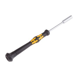 1 pcs - Wera Hexagon Nut Driver, 5 mm Tip, 60 mm Blade, 157 mm Overall