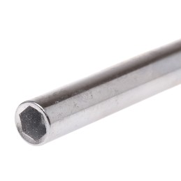 1 pcs - Bahco Hexagon Nut Driver, 6 mm Tip, 125 mm Blade, 247 mm Overall