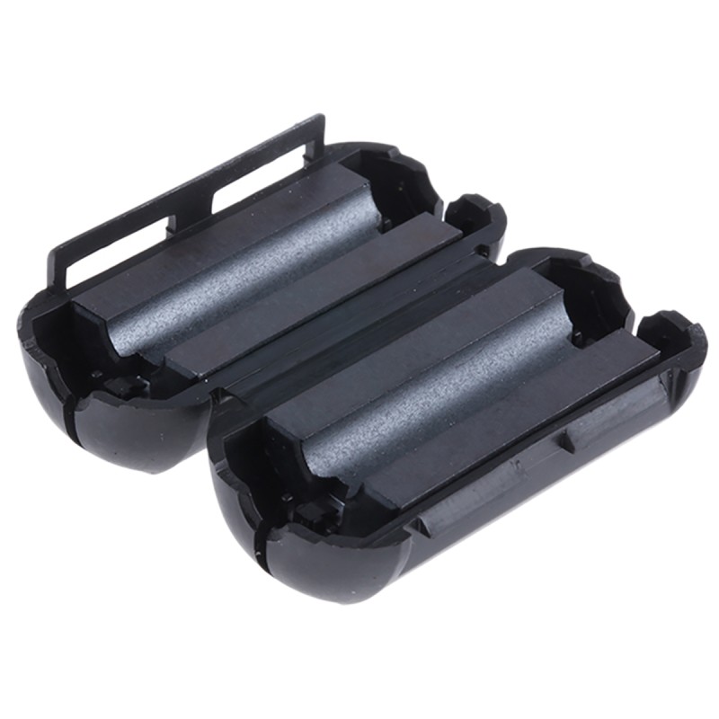 1 pcs - Fair-Rite Openable Ferrite Sleeve, 17.3 x 8.4 x 36.2mm, For EMI Suppression, Apertures: 1, Diameter 5.1mm