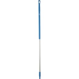 1 pcs - Vikan Blue Anodised Aluminium, Polypropylene Broom Handle, 1.51m, for use with Vikran Brooms, Vikran Squeegees