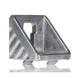 1 Box of 100 - Bosch Rexroth M8 Angle Bracket Connecting Component, Strut Profile 40 mm, Groove Size 10mm