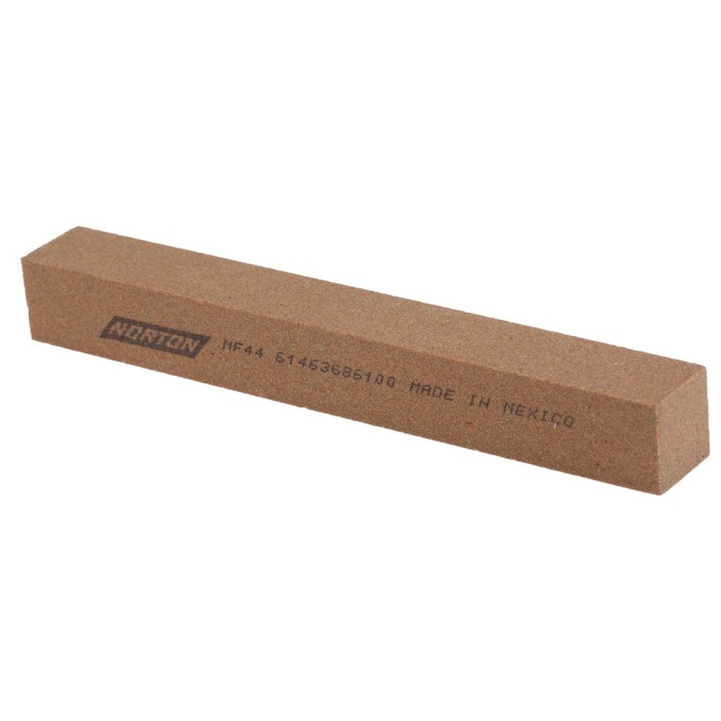 1 pcs - Norton Medium Square Sharpening Stone, 102mm x 13mm x 13mm