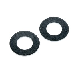 1 Bag of 100 - Bright Zinc Plated Steel Plain Washers, M8, BS 4320