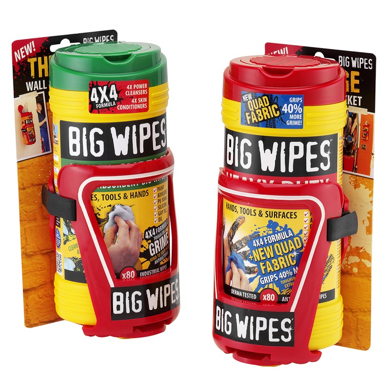 1 pcs - Big Wipes Wipe Dispenser, Wall Mounting