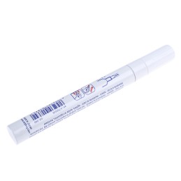 1 pcs - Edding White 2 - 4mm Medium Tip Paint Marker Pen for use with Glass, Metal, Plastic, Wood