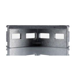 1 Box of 20 - Bosch Rexroth M8 Angle Bracket Connecting Component, Strut Profile 45 mm, Groove Size 10mm