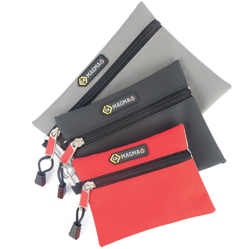1 pcs - CK Polyester, 3 Pocket Tool Pouch