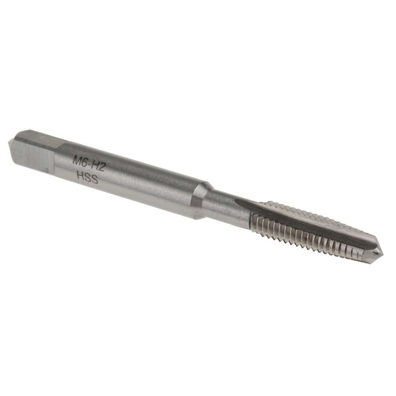 1 pcs - RS PRO Threading Tap, M6 Thread, 1.0mm Pitch, Metric Standard, Hand Tap