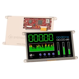 1 pcs - 4D Systems, gen4 7in Arduino Compatible Display with Resistive Touch Screen