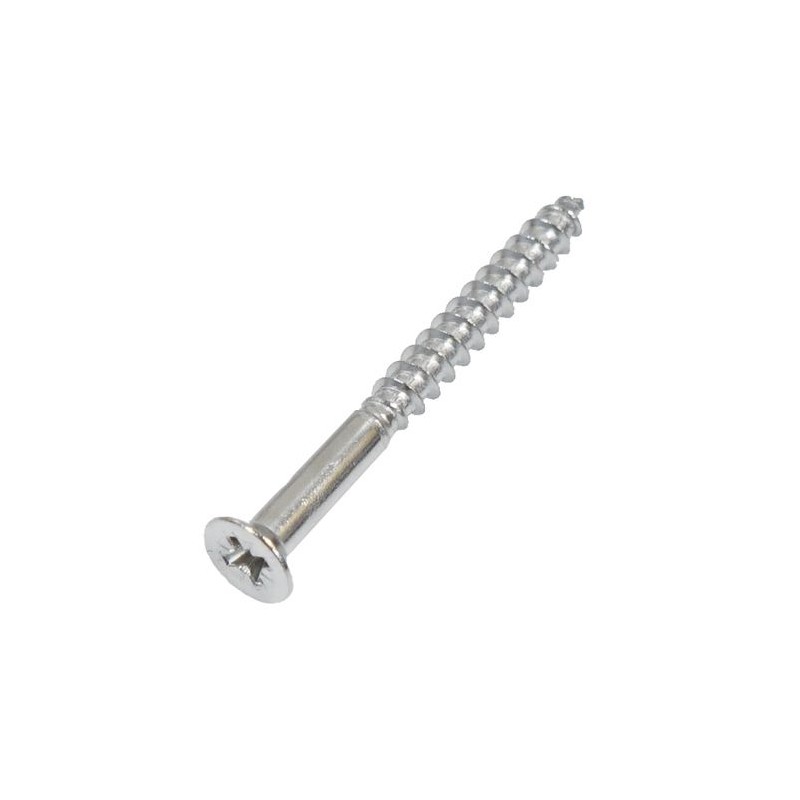 1 Bag of 100 - RS PRO Pozidriv Countersunk Stainless Steel Wood Screw, A2 304, 3mm Thread, 16mm Length