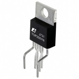 1 pcs : TOP255YN - IC OFFLINE SW FLYBACK TO220-7C