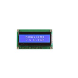 1 pcs - Midas MC21605H6W-BNMLW3.3-V2 LCD LCD Display, 2 Rows by 16 Characters